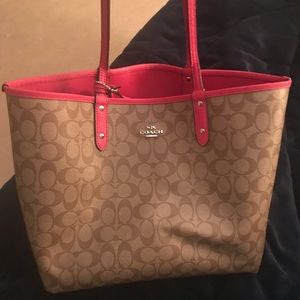 Reversible Coach tote!